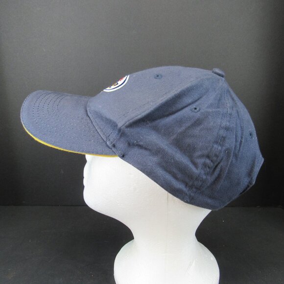 Miller Lite Embroidered Logo Acme Men Black Adjustable Strap Back Cap Hat - Picture 3 of 8